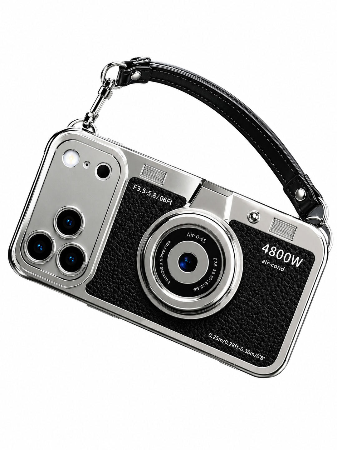 LuxuryKase Retro Vintage Camera Style Case for iPhone 15 Pro