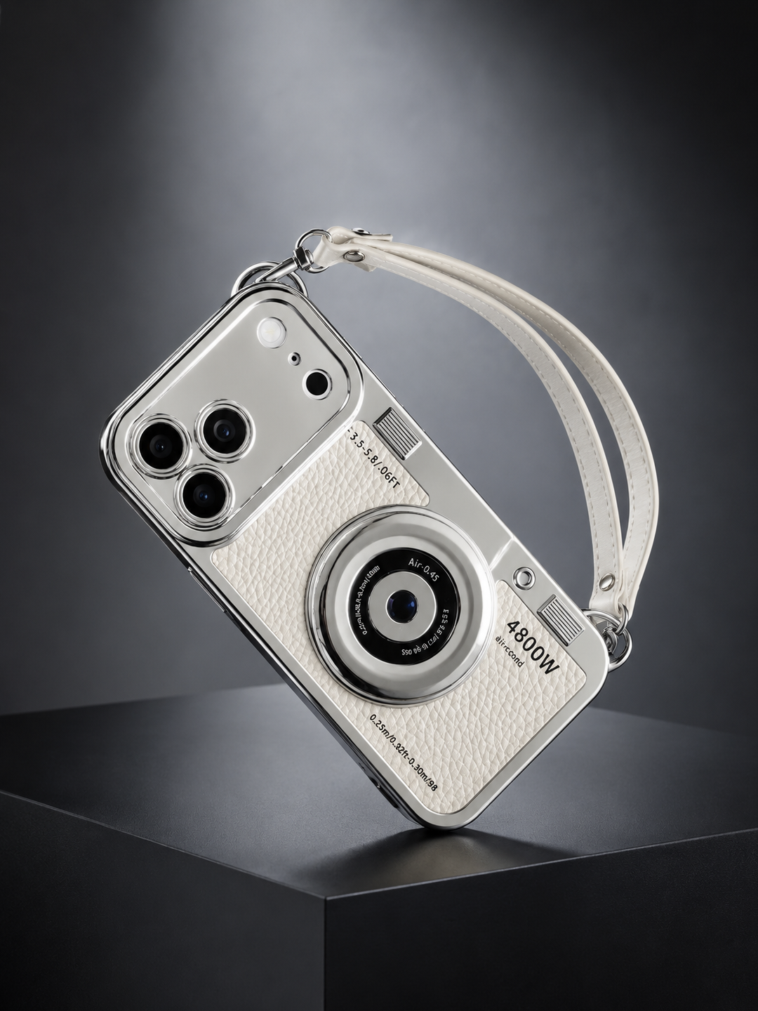 LuxuryKase Retro Vintage Camera Style Case for iPhone 15 Pro
