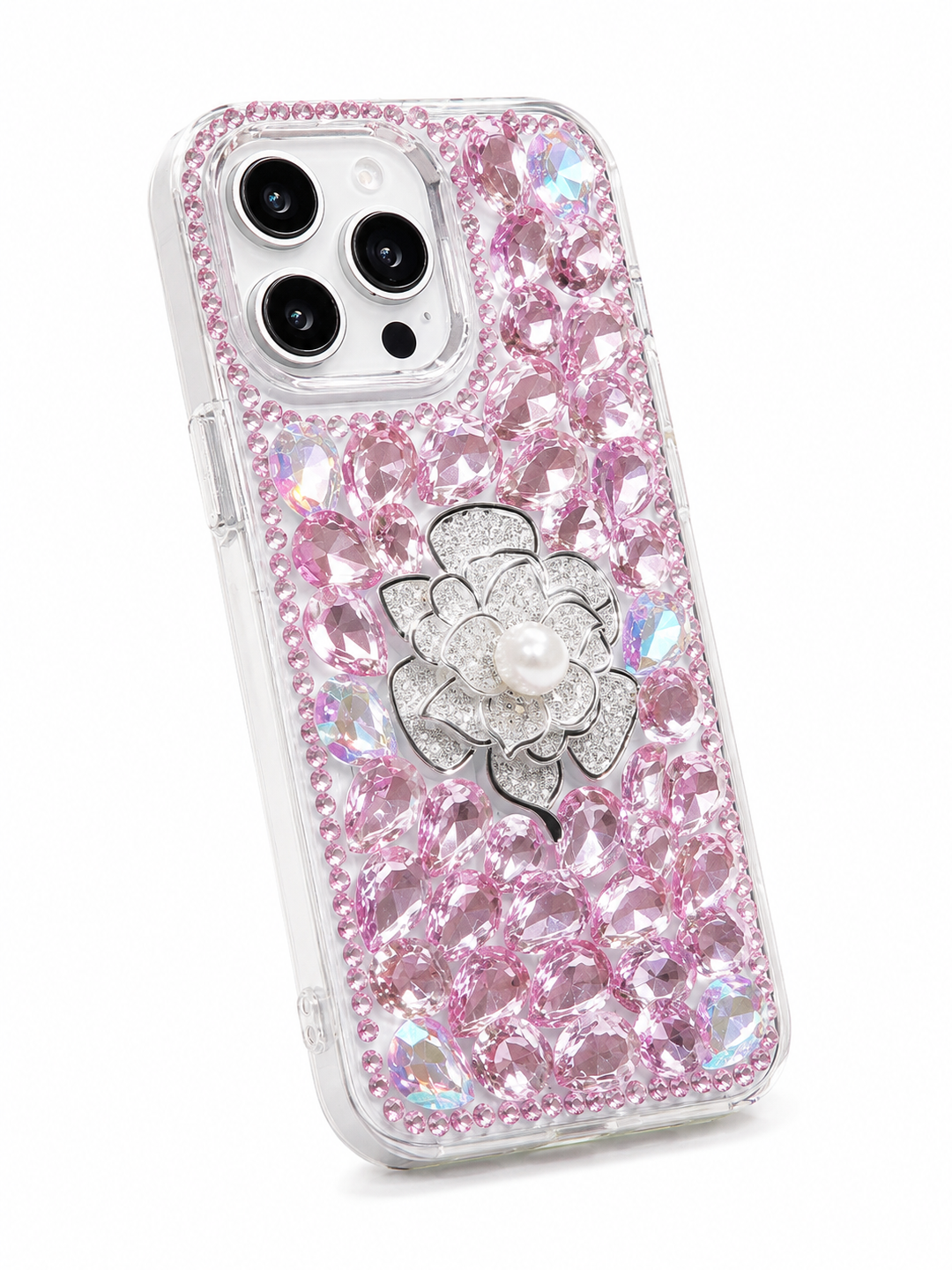 Luxury Flower Stone Case Suitable for iphone