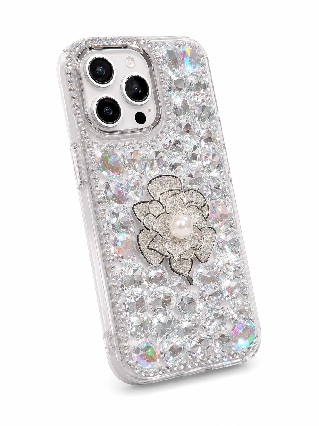 Luxury Flower Stone Case Suitable for iphone