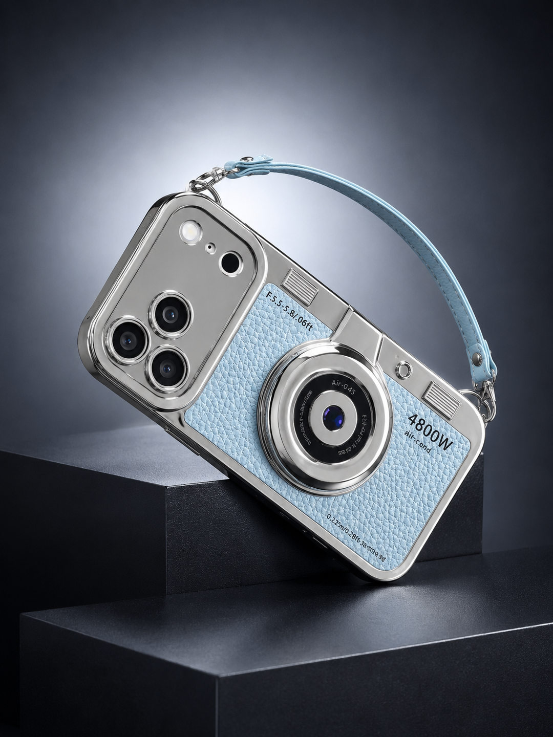 LuxuryKase Retro Vintage Camera Style Case for iPhone 15 Pro