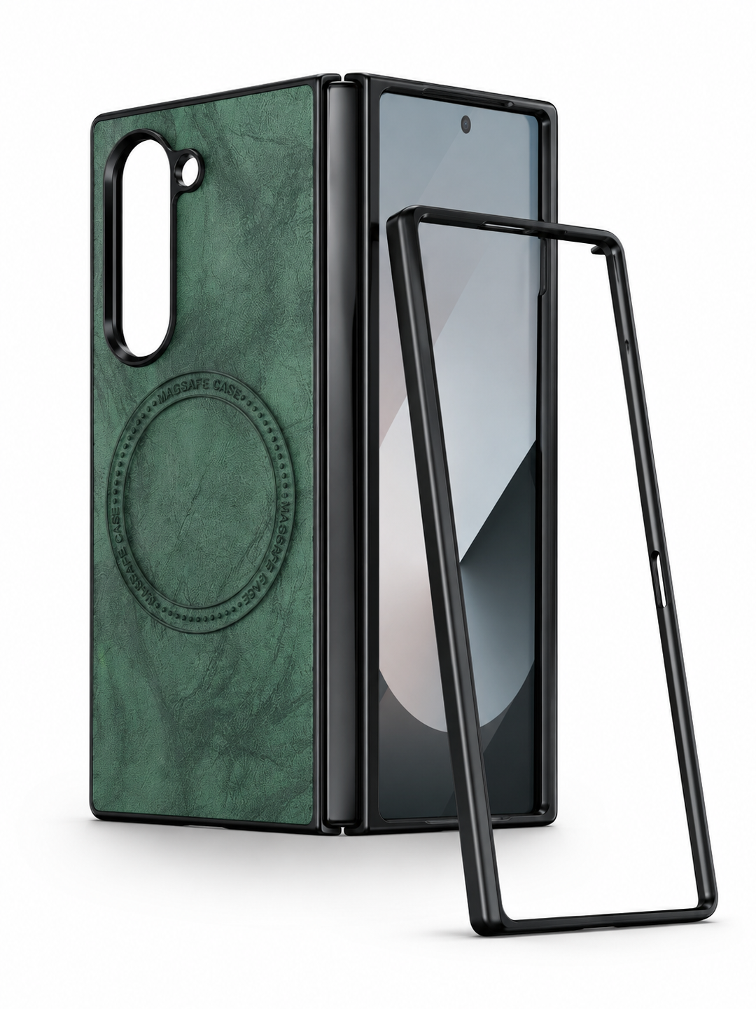 Samsung Galaxy Z fold 6 5G Hinge leather protective Case