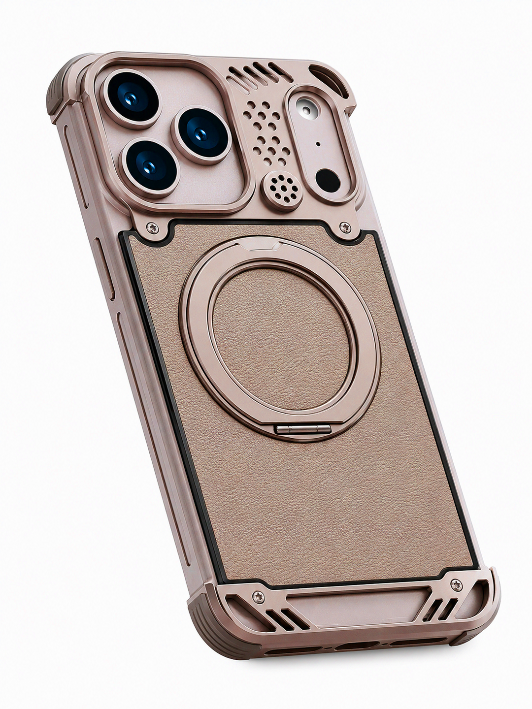 Ultra-Slim Aluminum Bumper Case for iPhone 17 Pro Max