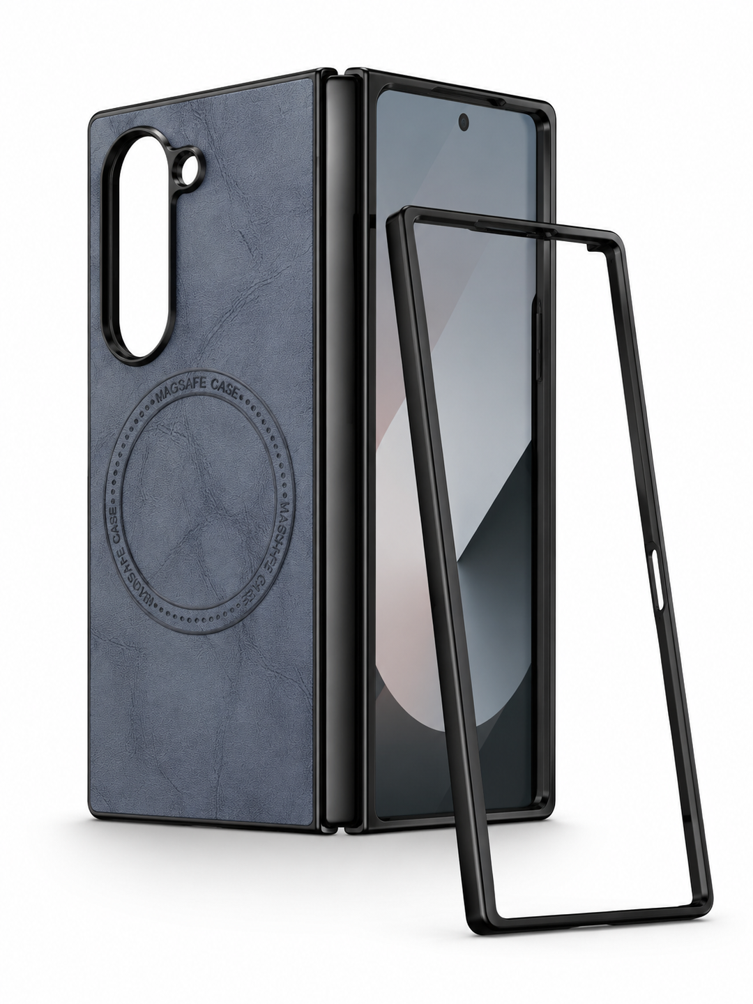 Samsung Galaxy Z fold 6 5G Hinge leather protective Case