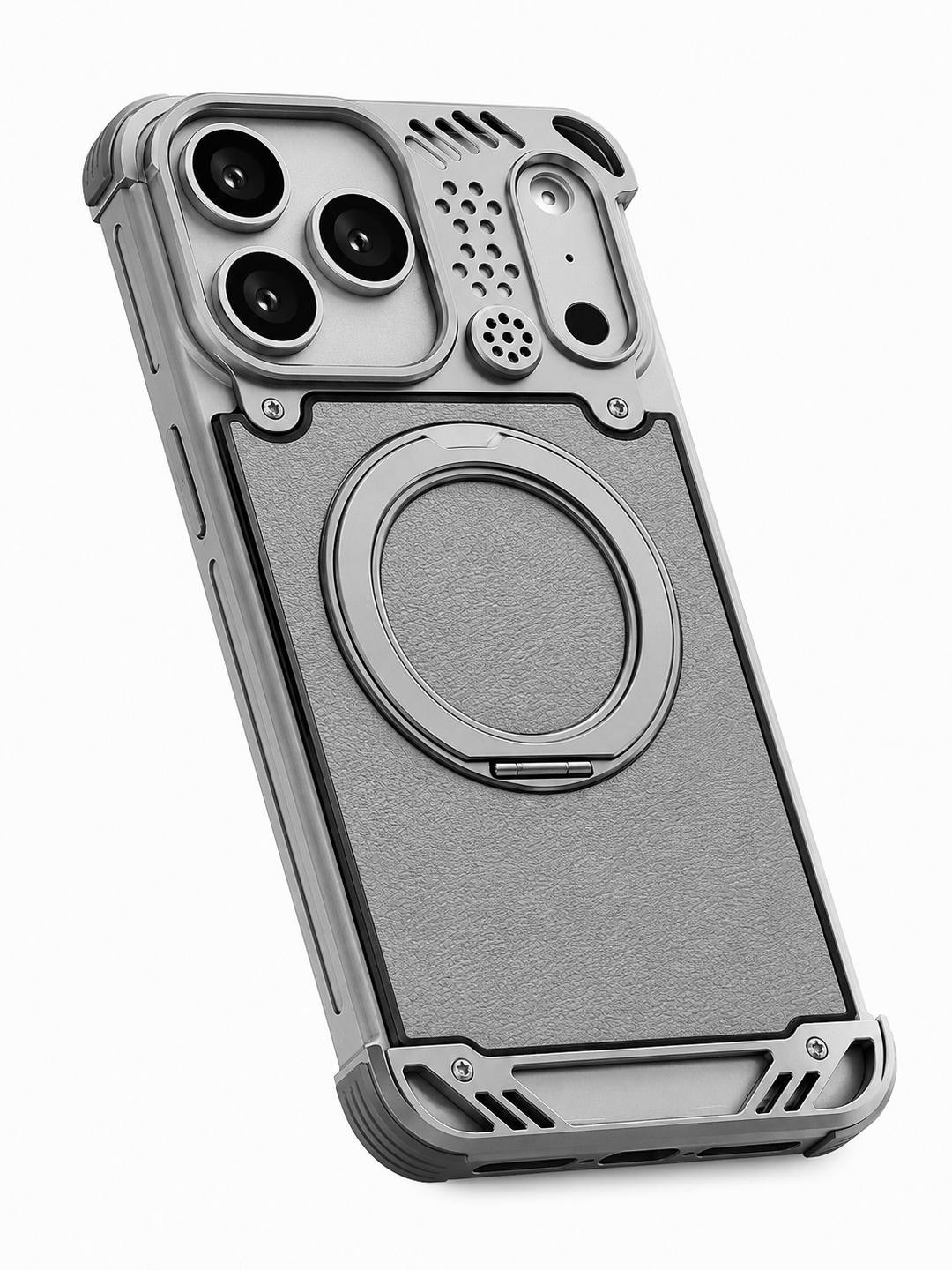 Ultra-Slim Aluminum Bumper Case for iPhone 17 Pro Max
