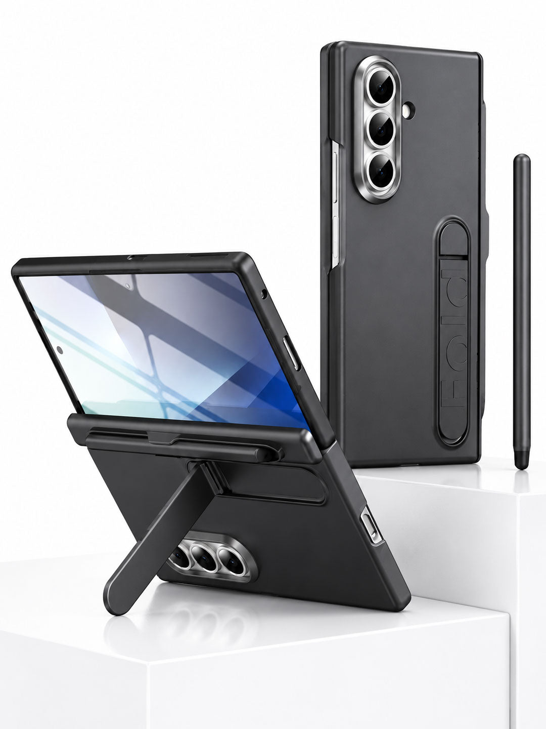 Samsung Galaxy Z Fold3 5G Case Kickstand Hard PC Phone Cover